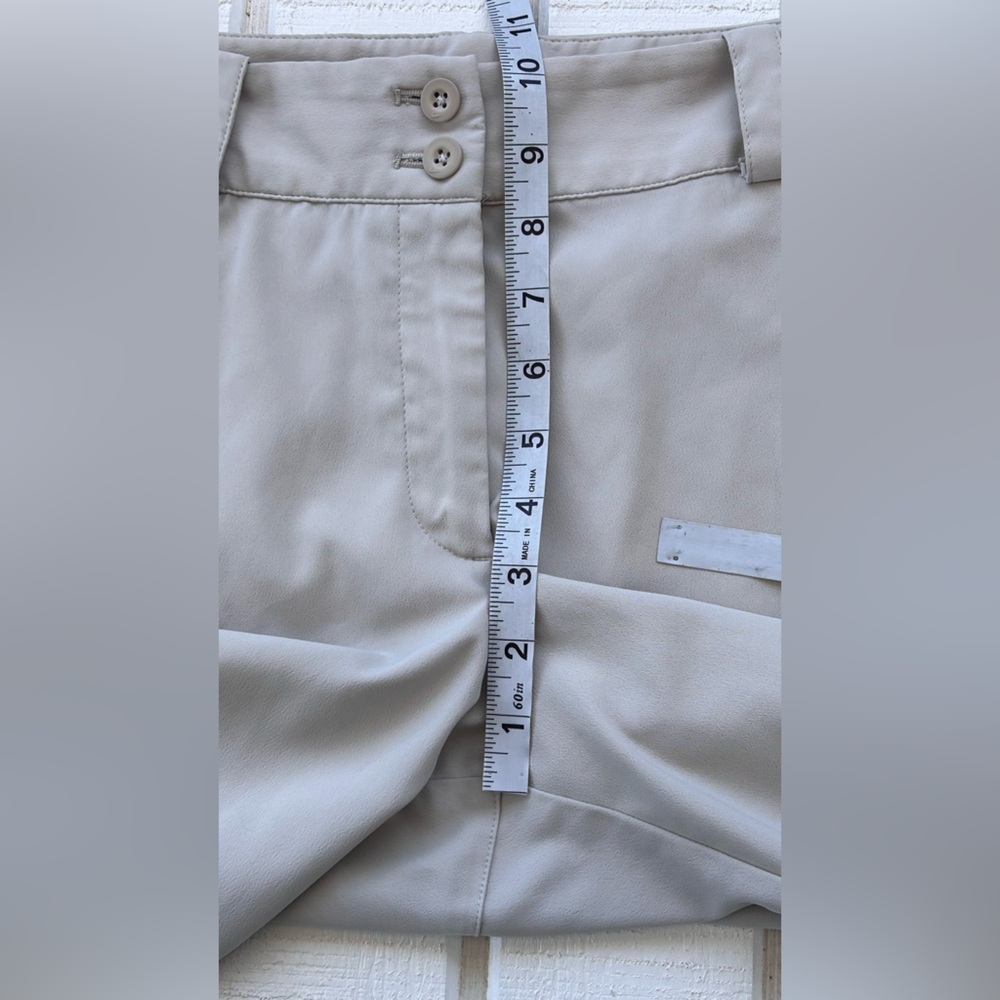 Nike‎ Golf Women’s Tour Performance Capri Pants Tan Size 14 - Picture 11 of 13